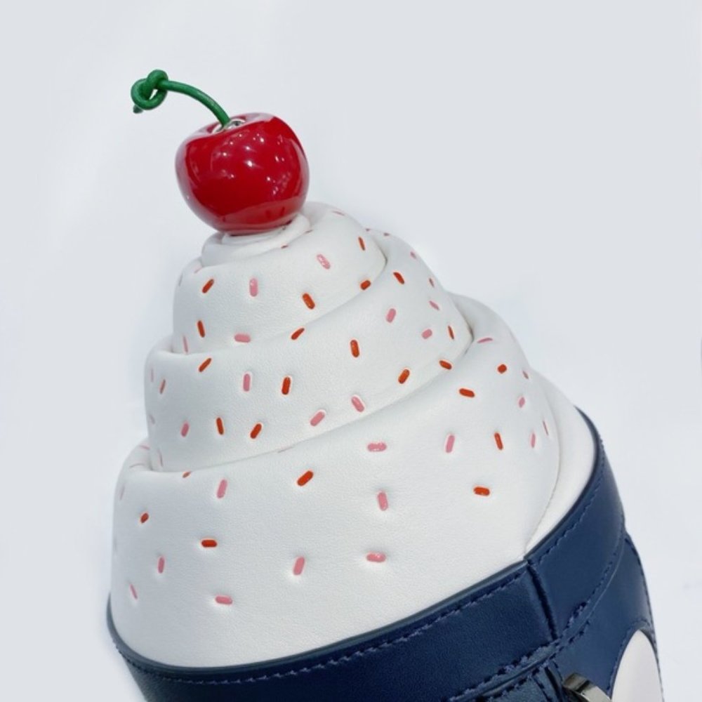 🍒Kate Spade SOLD Ice Cream Bing Cherry Sprinkles Sundae Crossbody Collectible - Picture 3 of 3